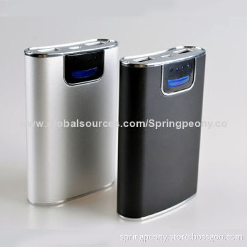 7,500mAh Best Quality Power Bank with Li-lion Polymer Battery, Lightweight